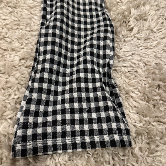Urban Outfitters grey and white checkered stretchy pants size small - Picture 6 of 7